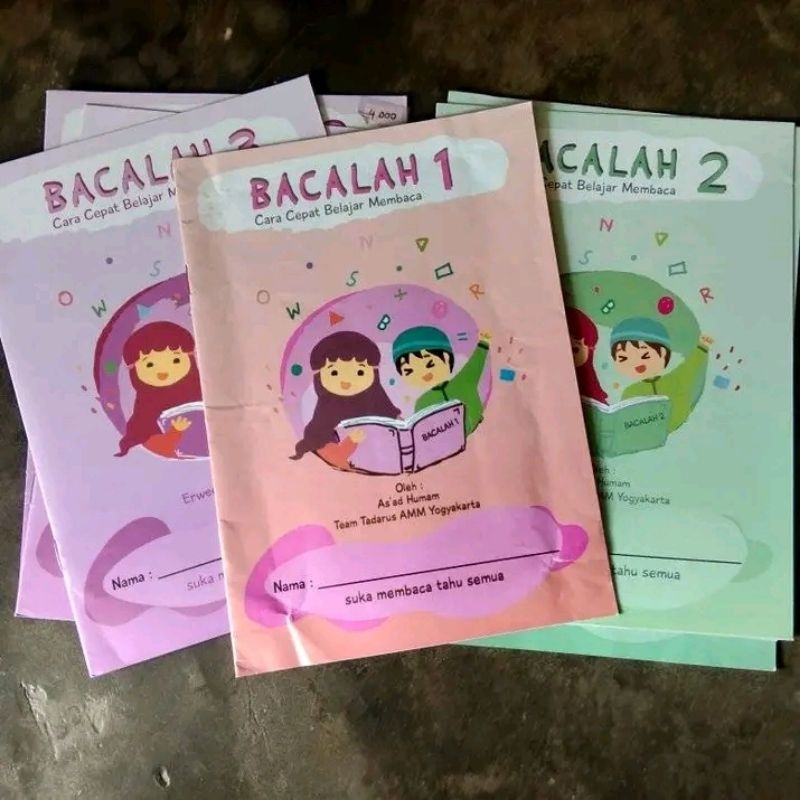 Buku Bacalah jilid 1,2,3
