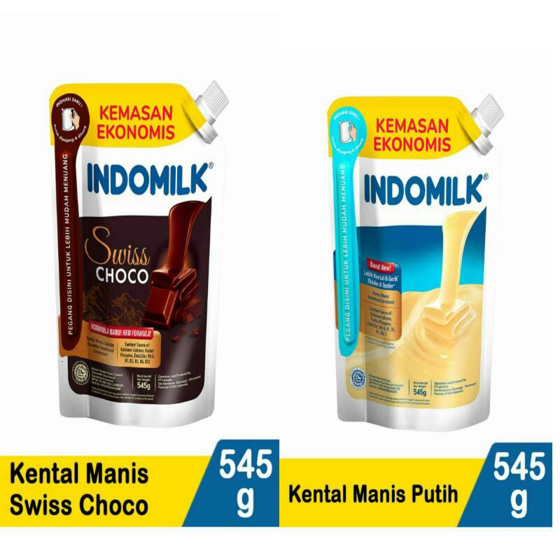 

Susu Kental Manis INDOMILK Kemasan Pouch 545g