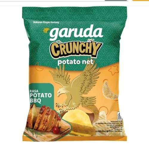 

Garuda crunchy potato net BBQ 66 gram