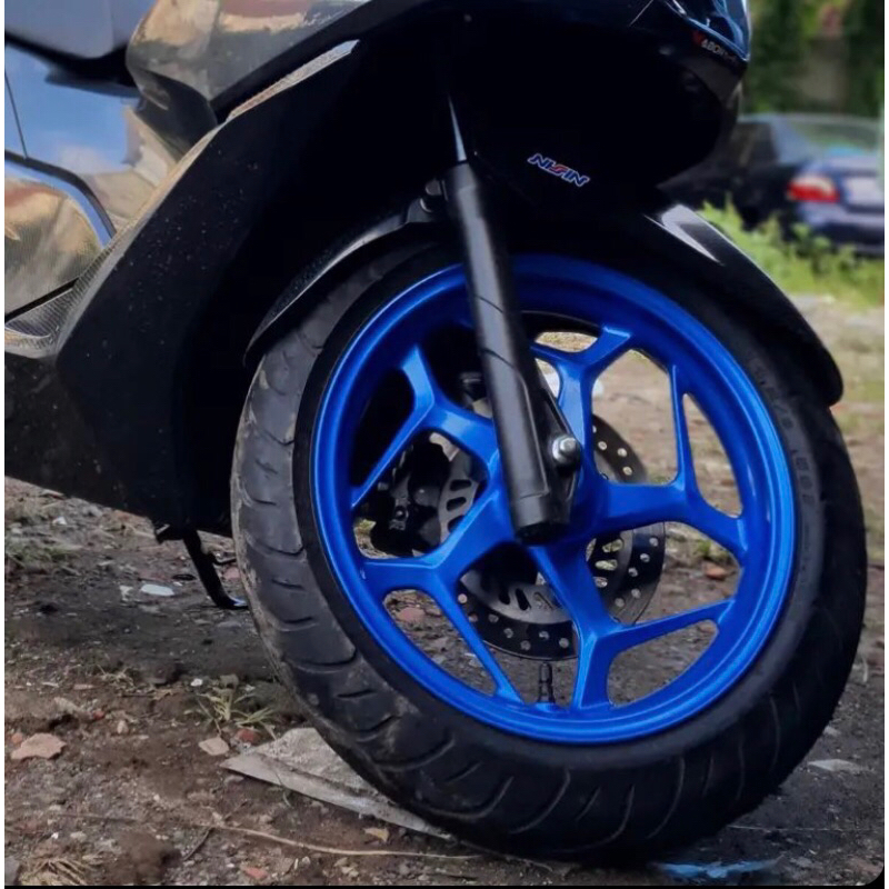 cat biru candy / merah candy