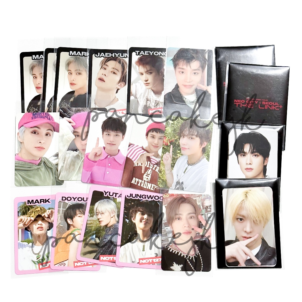 [ ready ] md nct 127 ay-yo trading card a b || the link+ fortune sealed || mark luggage sticker seal