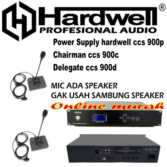 paket mic kabel speaker hardwell ccs 900 ccs900 microphone conference