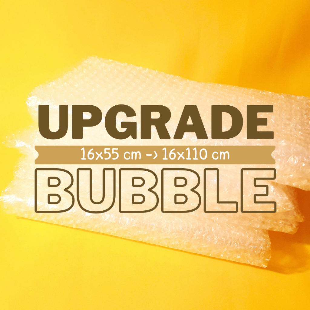 

[Upgrade Bubble Wrap] Tambahan Khusus Packing Photocard Album Kpop