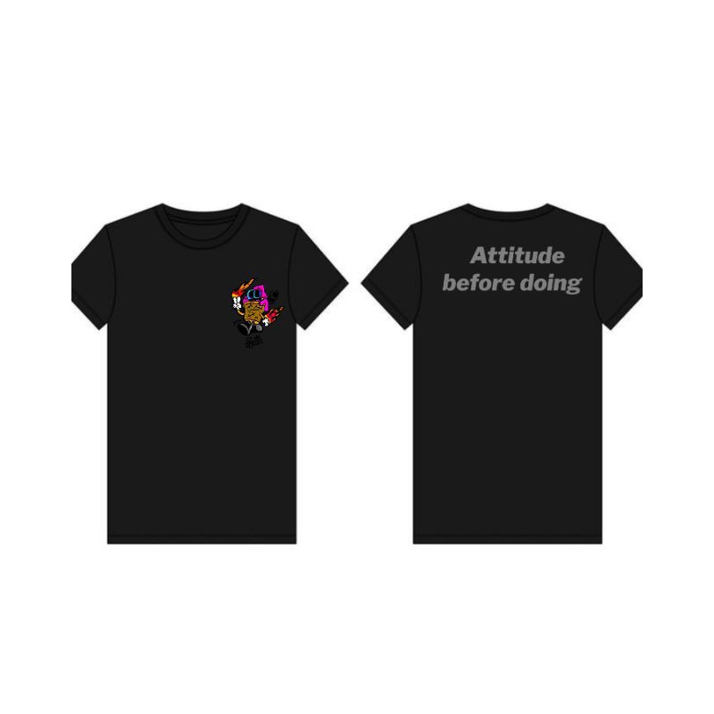 Baju unisex attitude before doing