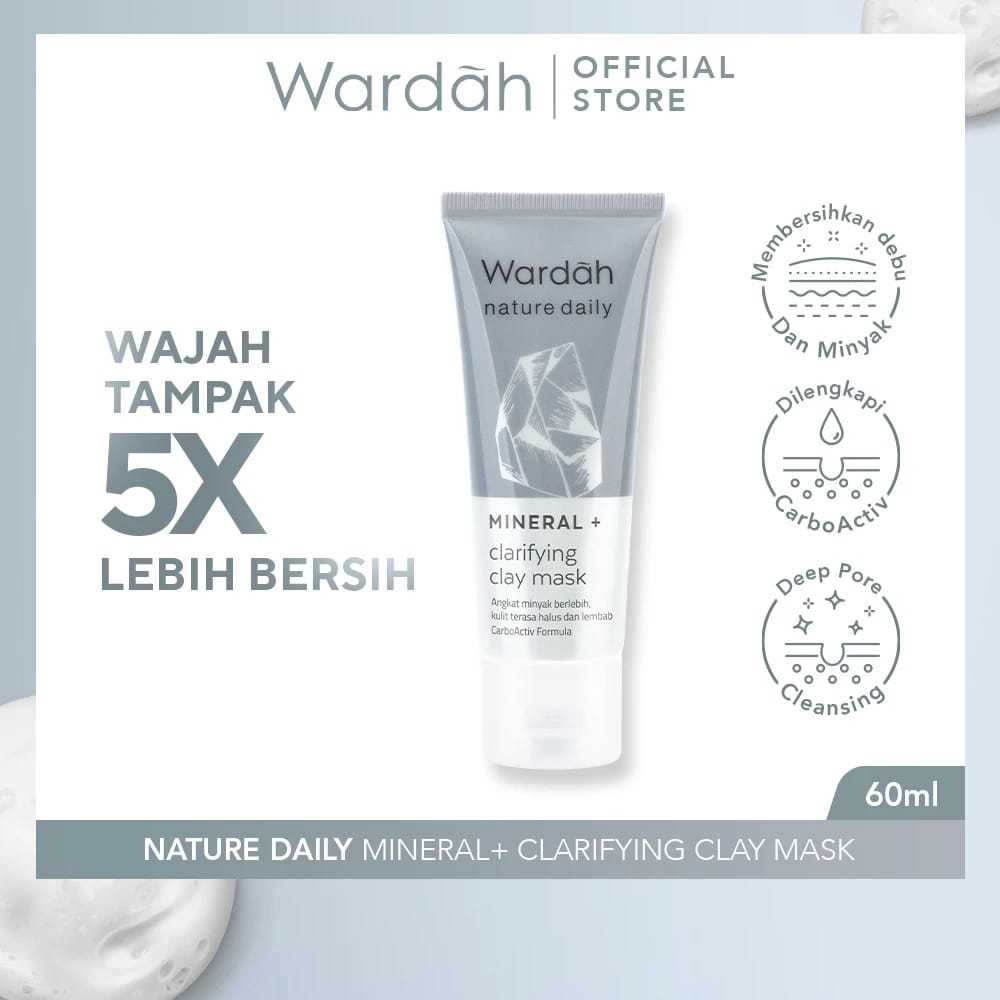 Wardah Mineral + Clarifying Clay Mask
