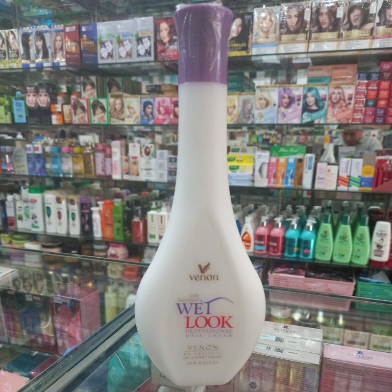 Venon hair treatment wet look profesional hair cream
