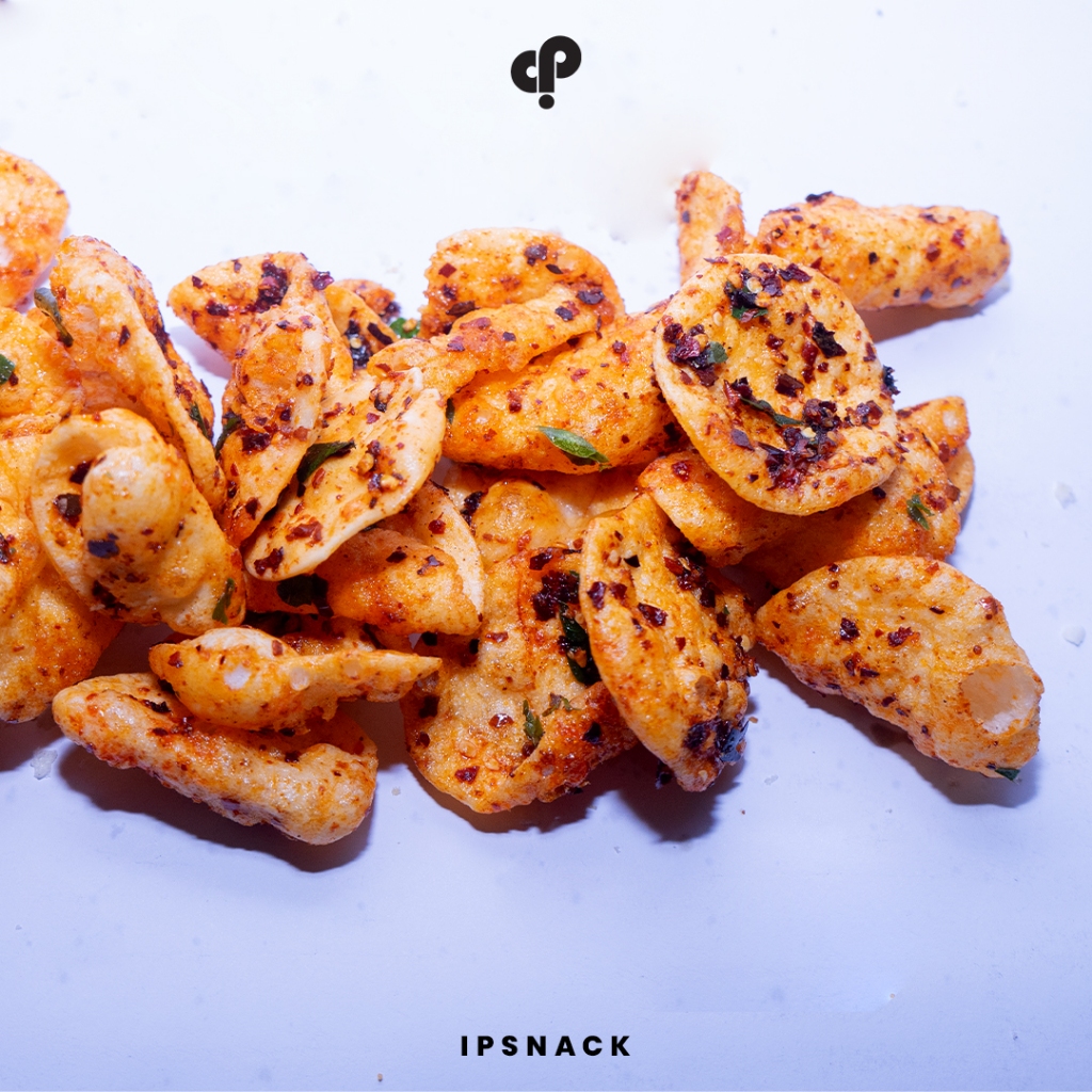 

Keripik Cireng Kering Ipsnack Camilan Makanan Ringan Pedas Daun Jeruk