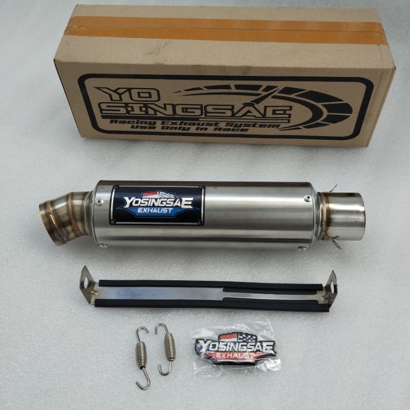 silincer knalpot racing yosingsae inlet 51mm