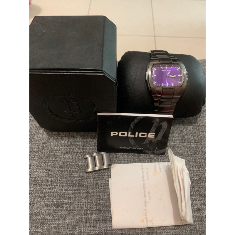 jam tangan police preloved