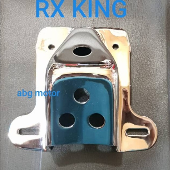 BREKET DUDUKAN LAMPU STOP BELAKANG RX KING CHROME KRUM KILAT
