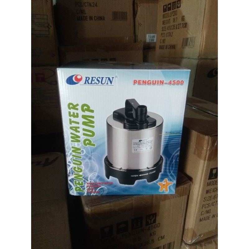 RESUN PENGUIN 4500 Pompa Celup Submersible Water Pump Kolam 4500lph