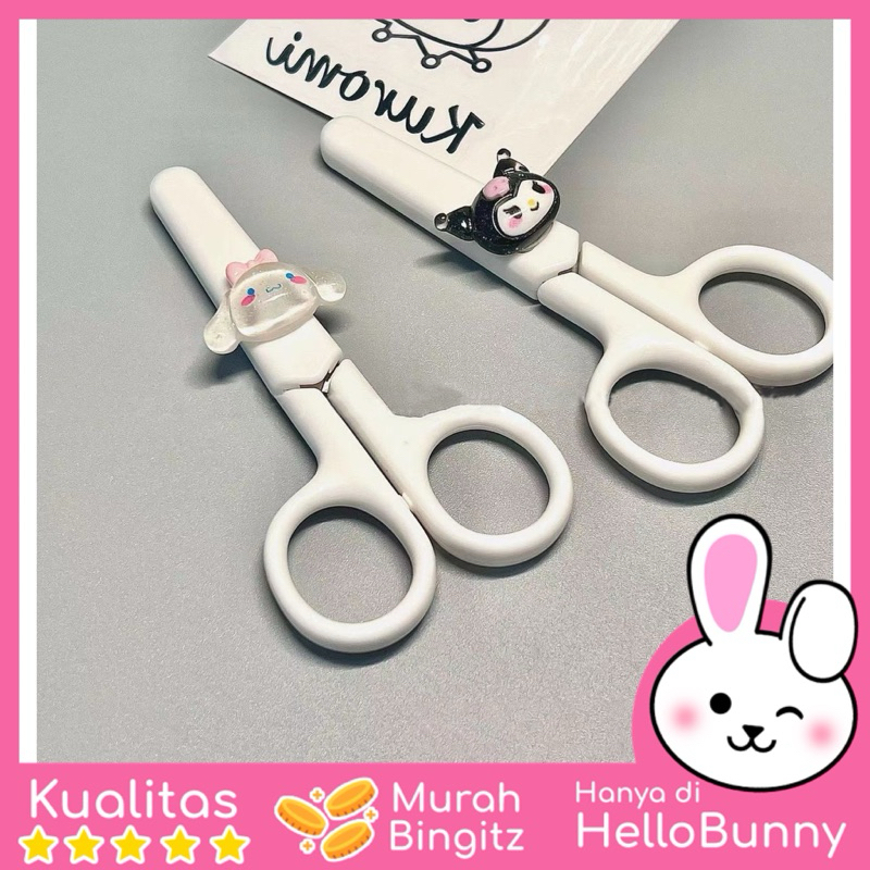 

COD- Gunting Putih Sanrio Aesthetic White Scissors Mini