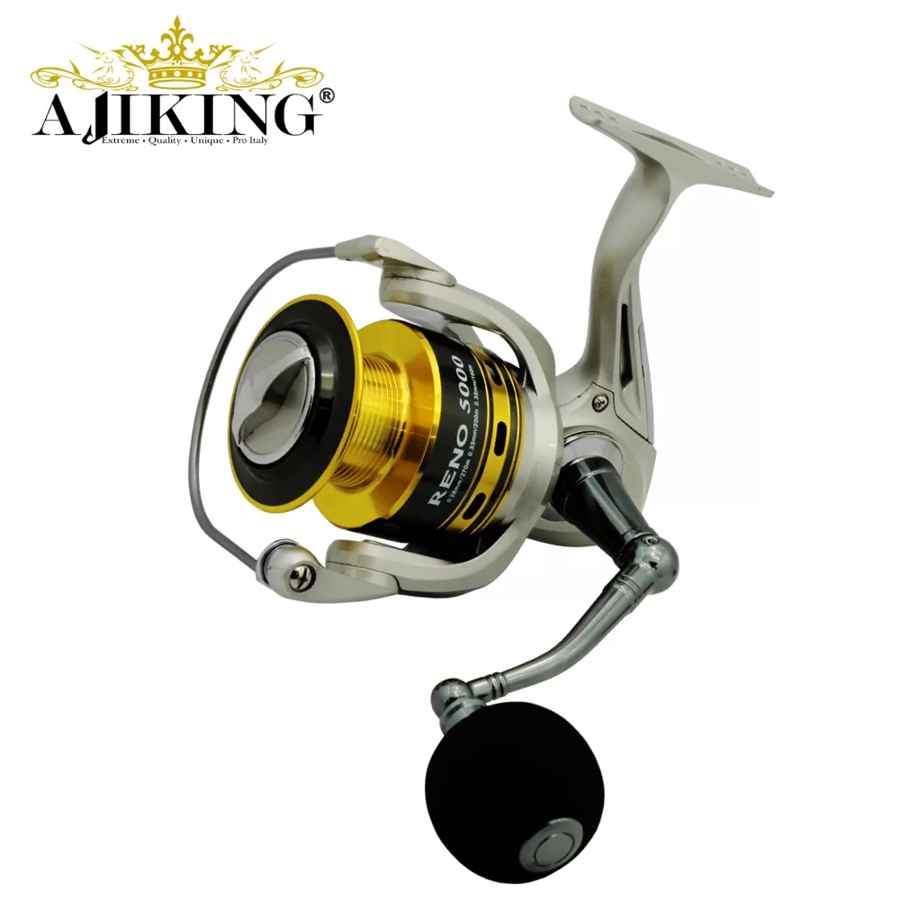 Reel Pancing Ajiking Reno 2000 3000 4000 5000 6000 Screw in Power handle