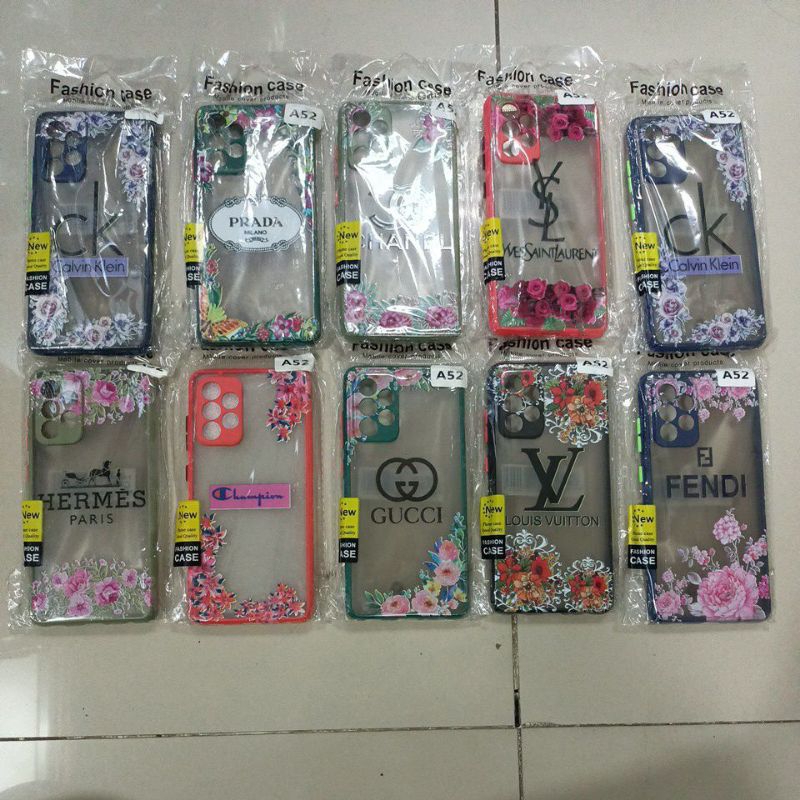 softCase my choice casing gambar bunga  Samsung A52