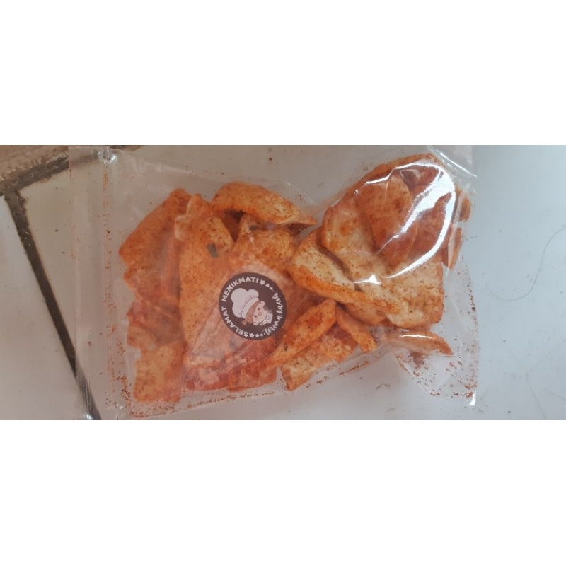 

kripik slondok pedas