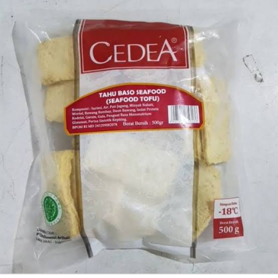 

CEDEA TAHU BASO SEAFOOD 500 GRAM