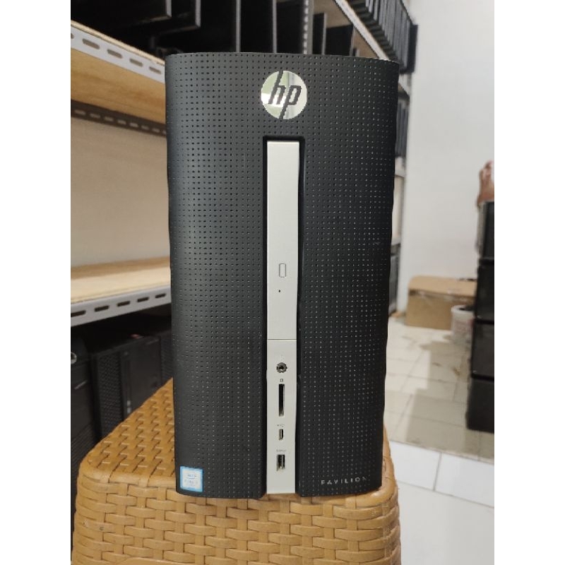 CPU PC HP PAVILION CORE I3 7100 RAM 8GB SSD 256GB
