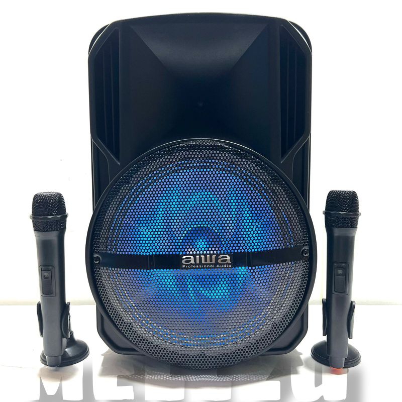 Speaker Portable Wireless Aiwa P 12F Bluetooth 12 inch AIWA P12F