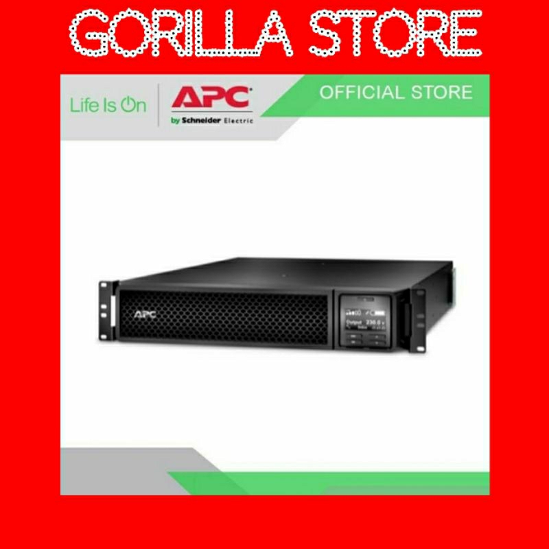 UPS APC SRT1500XLI SMART UPS ONLINE 1500VA 1500WATT LCD SINEWAVE