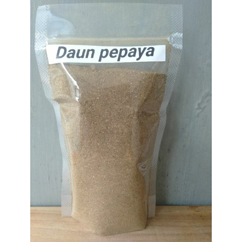 

Daun pepaya bubuk/Daun kates murni 100gram