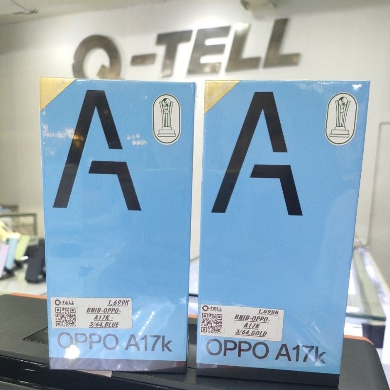 Oppo A17k ram 3/64GB