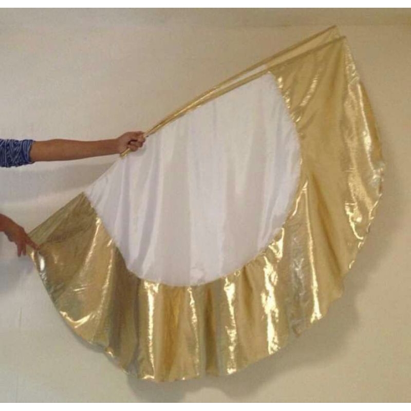 BANNER FLAG BENDERA TARI GEREJA BENDERA ISI 2PCS[TANPA TIANG]