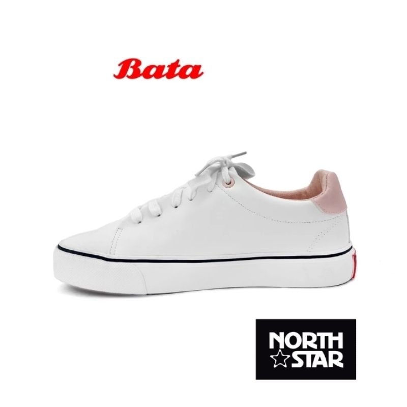 Bata North Star Sepatu Sneaker Wanita Warna Putih-5811698
