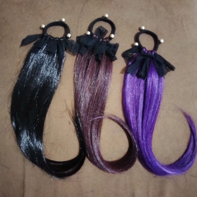 ikat rambut rambut panjang rambut palsu