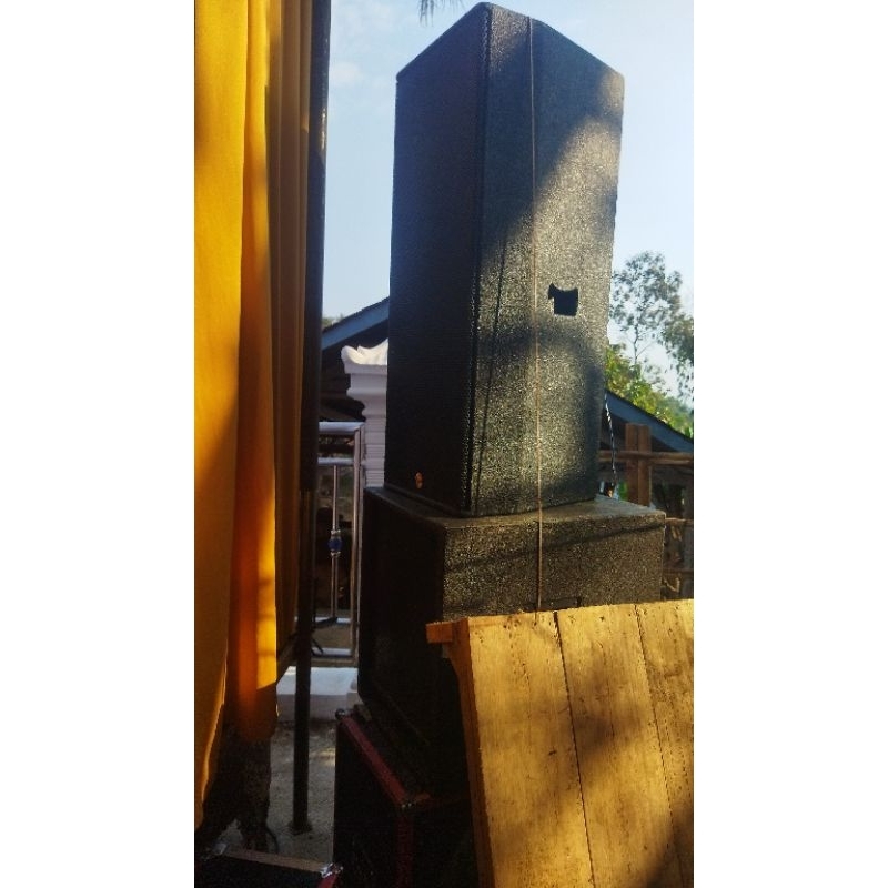 Speaker Pasif 15x2 + Tweeter Full Ashley Neodiyum / Box Full Finishing Anti Air