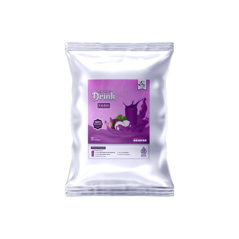 

Bubuk Minuman Rasa Taro Kemasan 1 Kg Dengan Gula