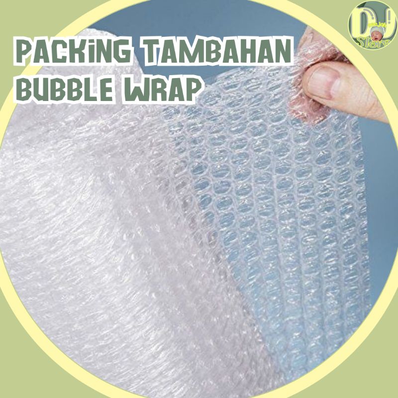 

DJ Store | Tambahan Packing Bubblewrap safety aman