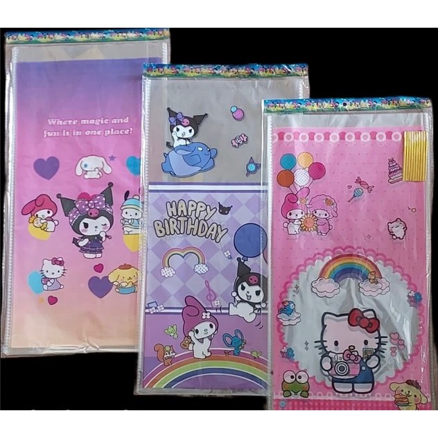 

Plastik Snack/ Kantong Ultah Kecil 17 x 36cm Isi 10 lembar_ VEY