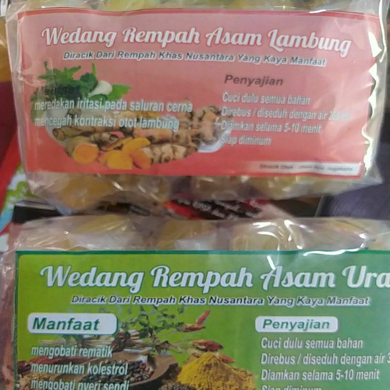 

10pcs Wedang Asam Lambung