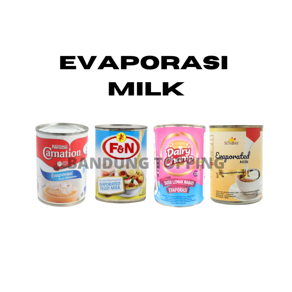 

Evaporated Milk / Susu Evaporasi Aneka Merk