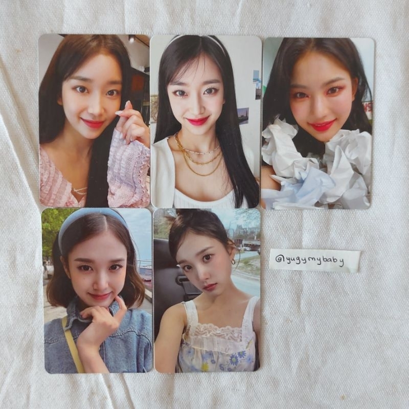 STAYC ISA SUMIN J PC PHOTOCARD WE NEED LOVE POWER VER VERSION WN MAKESTAR POB MEMBER KIT MEMKIT IN C