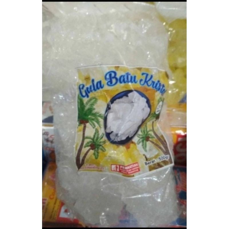 

Gula batu kristal putih asli