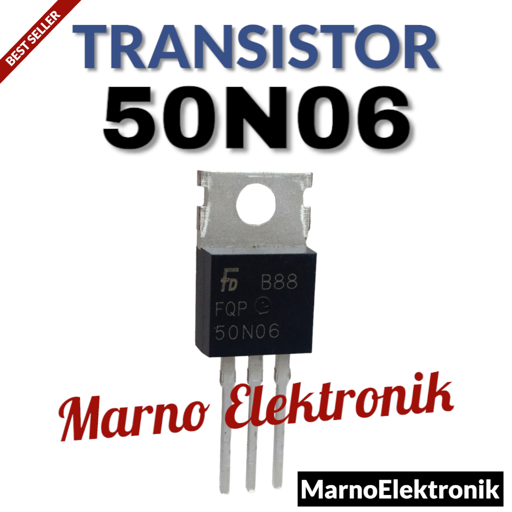 TRANSISTOR TR 50N06 FQP50N06 FQP 50N06 ASLI ORIGINAL ORI