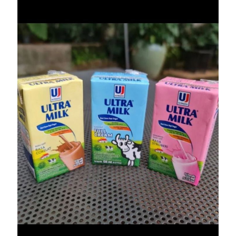 

Susu Ultra UHT 125ml isi 40 Pc bisa mix 2 rasa