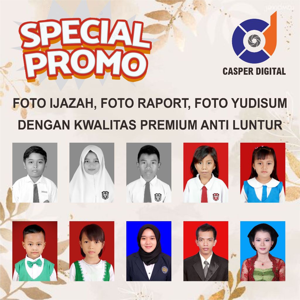 Spesial Foto Ijazah, Raport dan Yudisium