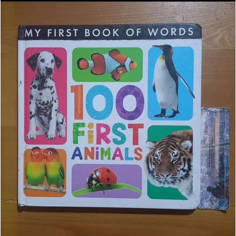 Buku 100 First Animals - My First Book Of Words