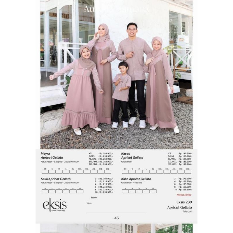 eksis 239 apricot Gellato dari seply