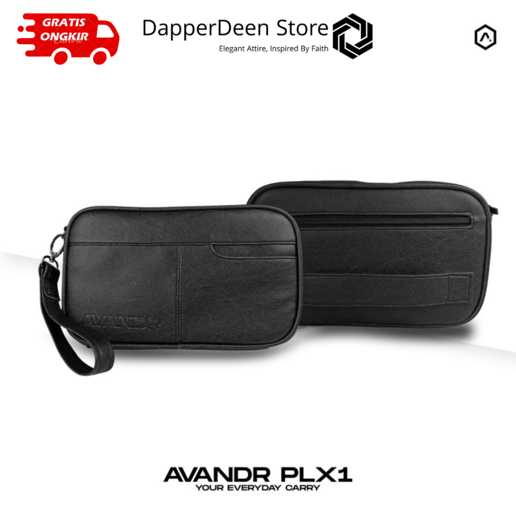 Avandr PLX1 Tas Tangan Handbag Clutch Pouch Bag Tas Kecil Pria HP