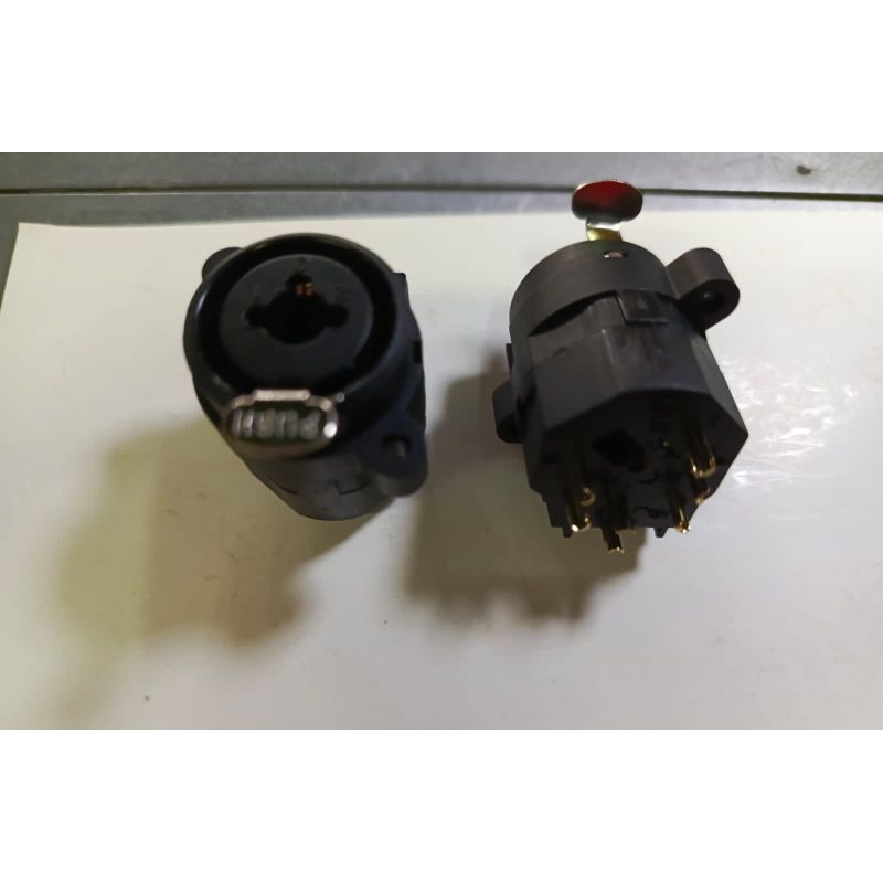 SOKET SOCKET FEMALE AKAI CANON MULTI COMBO XLR BODI KUALITAS BAIK