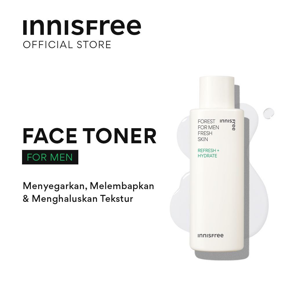 Innisfree Forest Fresh Skin 180ml - Toner Menyegarkan untuk Pria