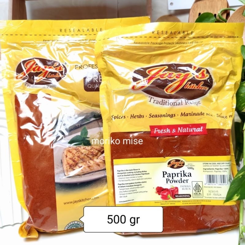 

paprika bubuk / red bell pepper powder / capsicum powder PAPRIKA MERAH bubuk bumbu dapur