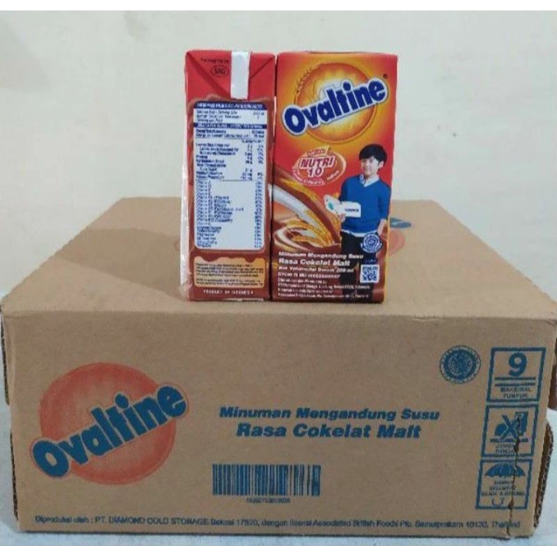 

Ovaltine Coklat Malt Uht 200 ml 1 karton (isi 24 pcs)