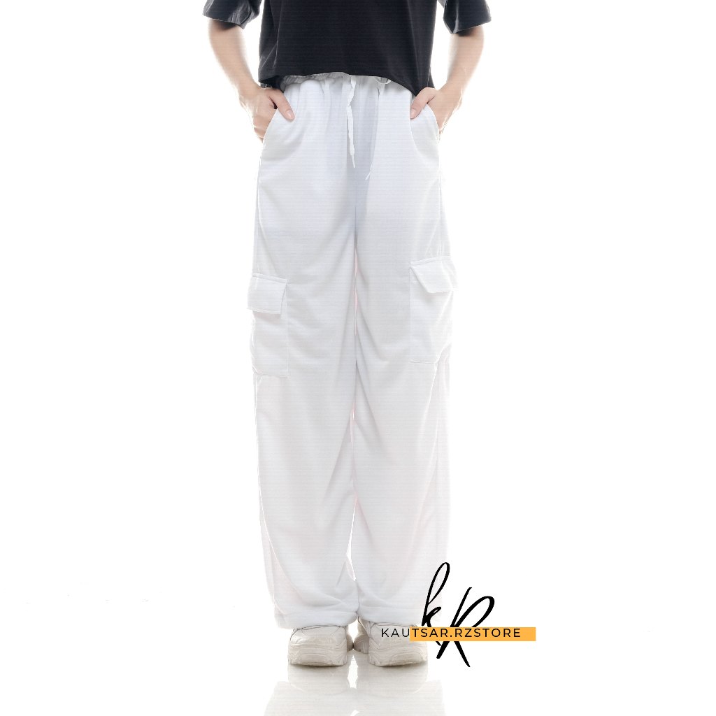 Celana Cargo Wanita Highwaist Premium Jumbo || Cargo Pants Wanita Terbaru || Celana Kargo Wanita