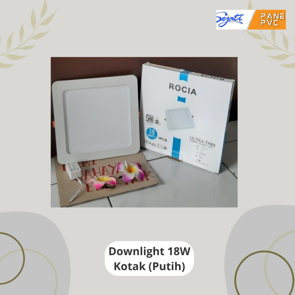 Downlight Kotak 18watt