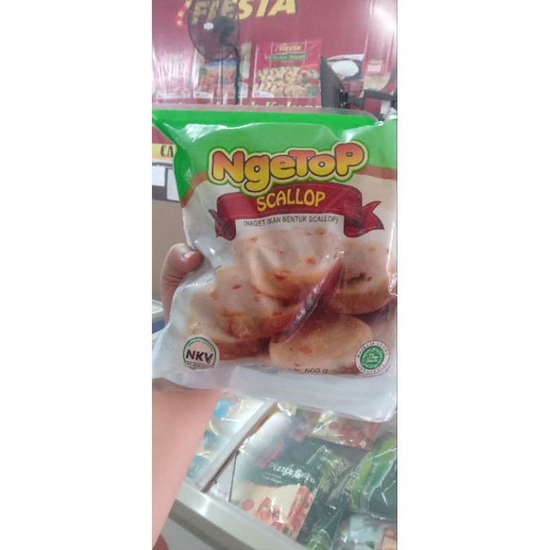 NGETOP SCALLOP IKAN 500G