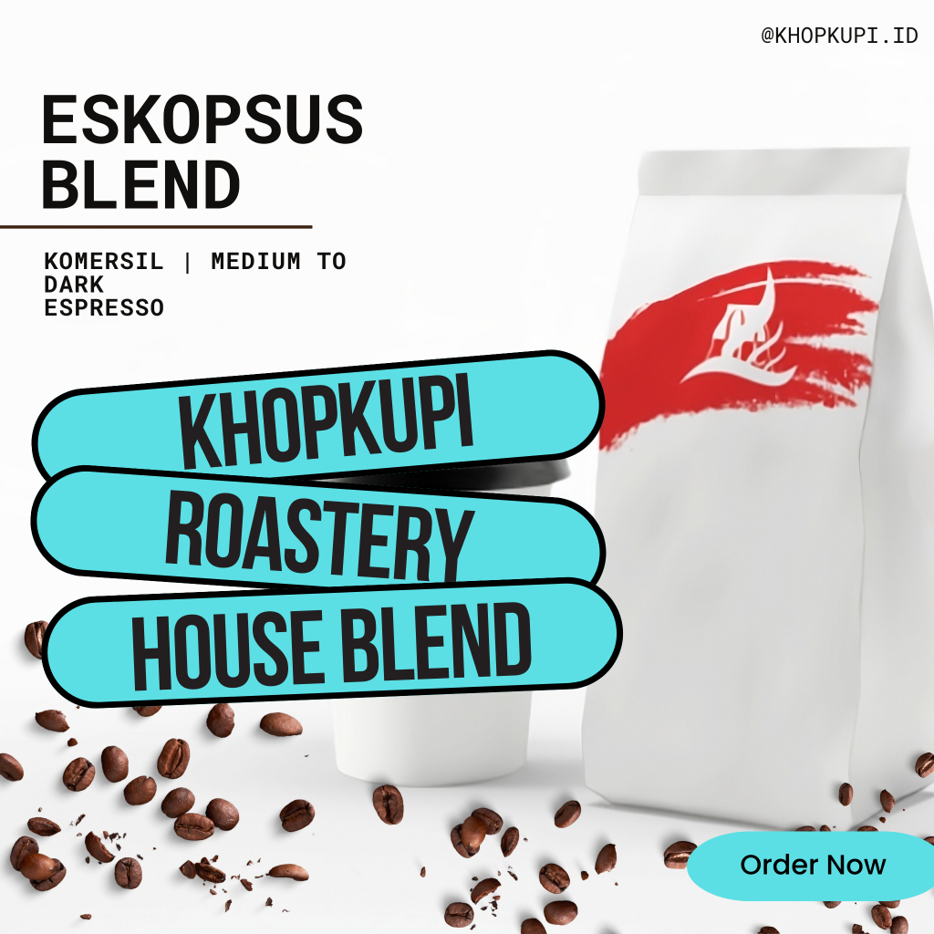 

HOUSE BLEND Espresso Es Kopi Susu Arabika Robusta GAYO 500 gr - EKONOMIS